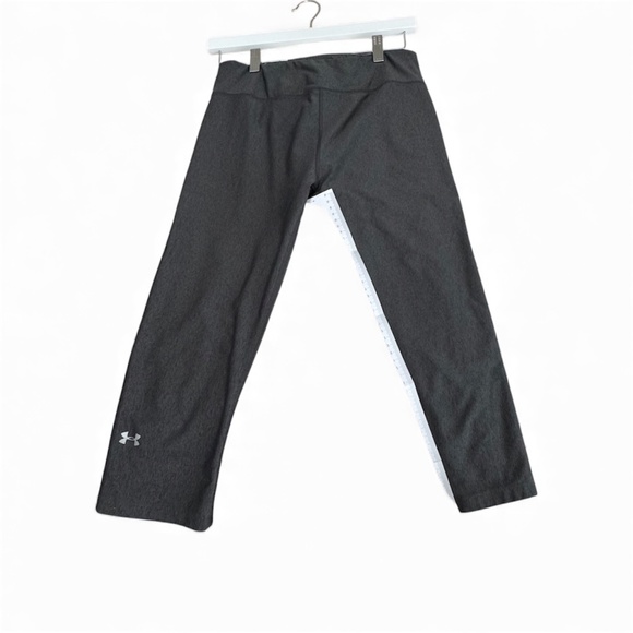 Under Armour Compression Pants Legging Medium Cropped 17" Inseam Grey Gray Women - Picture 8 of 8